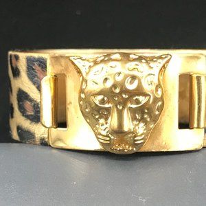 Vintage Cougar Panther Clamper Bracelet 1980's